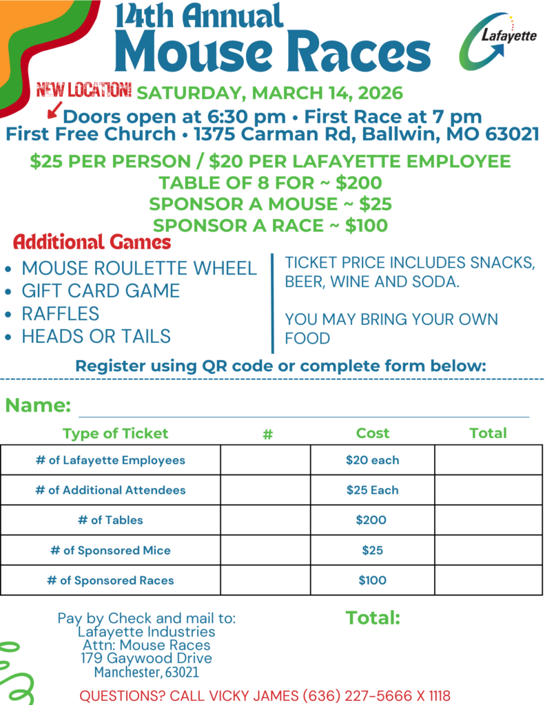 2026 Mouse Race Flyer